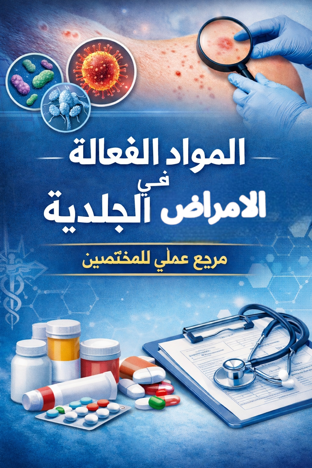 المواد الفعّالة في الأمراض الجلدية مرجع عملي للمختصين